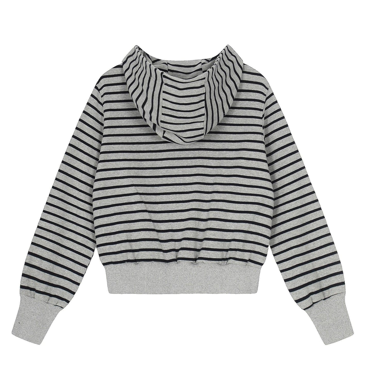 Sweet Hooded Regular Stripe Women's Sweatshirt | MuddyStock Originals