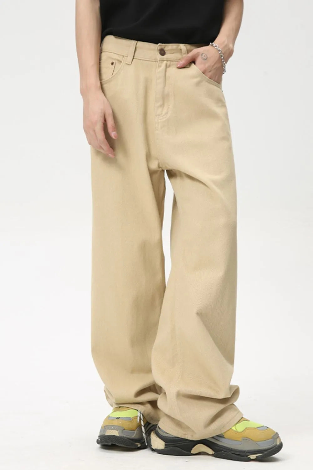 Wide Leg Jeans with Pockets For Men | MuddyStock Originals MuddyStock