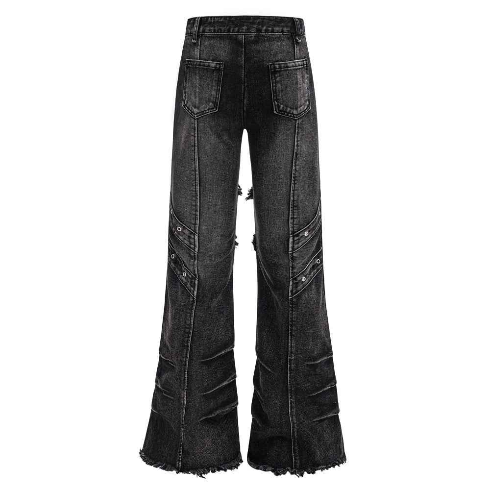 Strap horn workwear jeans for women | MuddyStock Originals