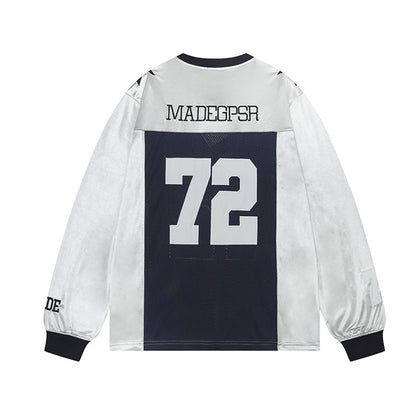 Loose hip hop sports T-shirt long sleeved for men and women | MuddyStock Originals MuddyStock