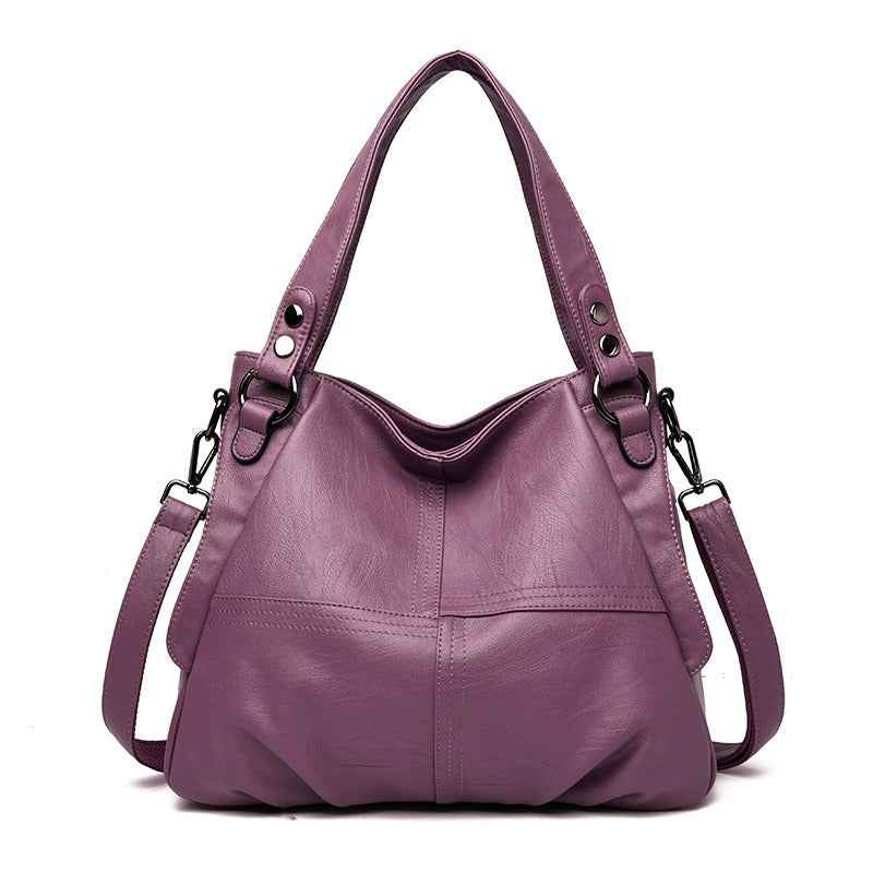 Large capacity shoulder crossbody handbag Violet