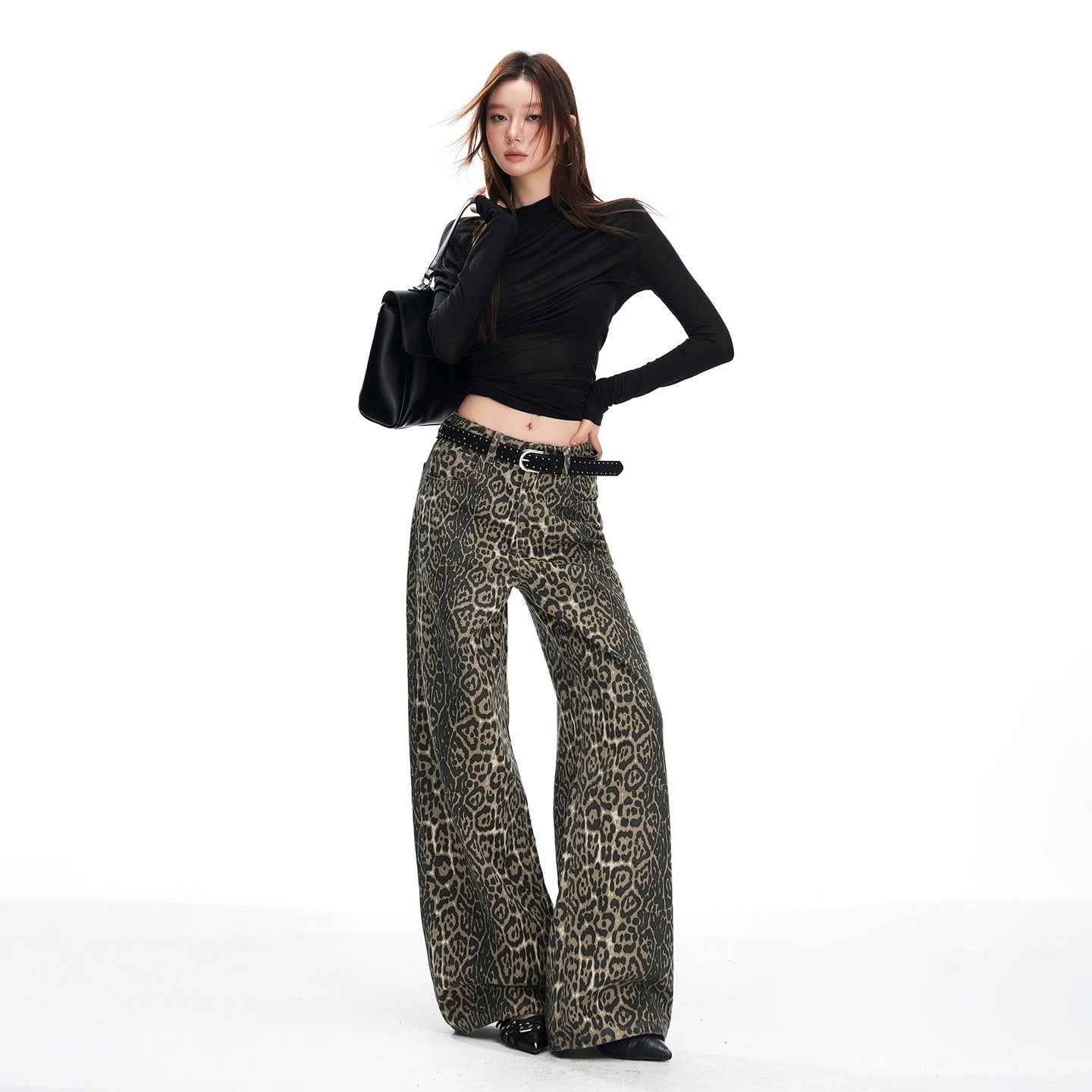 Casual Slimming Low Waist Loose Wide Leg Pants | MuddyStock Originals MuddyStock