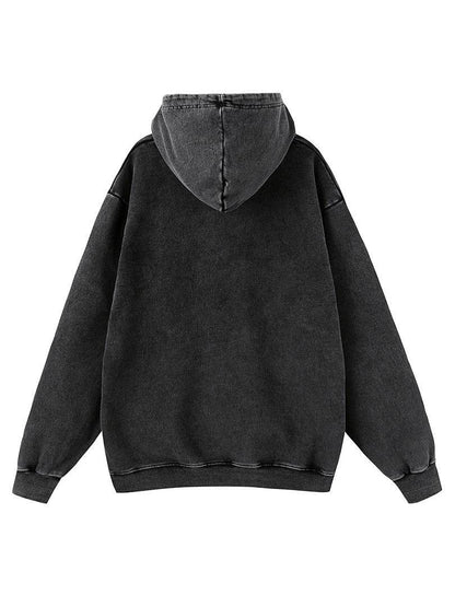 Classic anime printed distressed hoodie for men and women | MuddyStock Originals MuddyStock