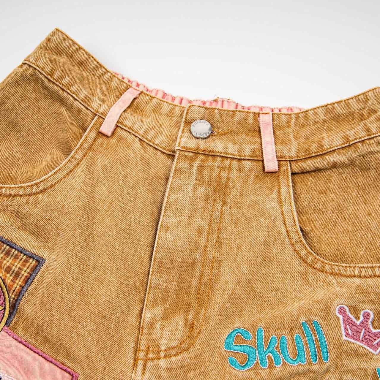 Loose wide leg workwear shorts for women | MuddyStock Originals