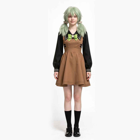 Anime Women's Costume Set For Halloween Sailor Suit