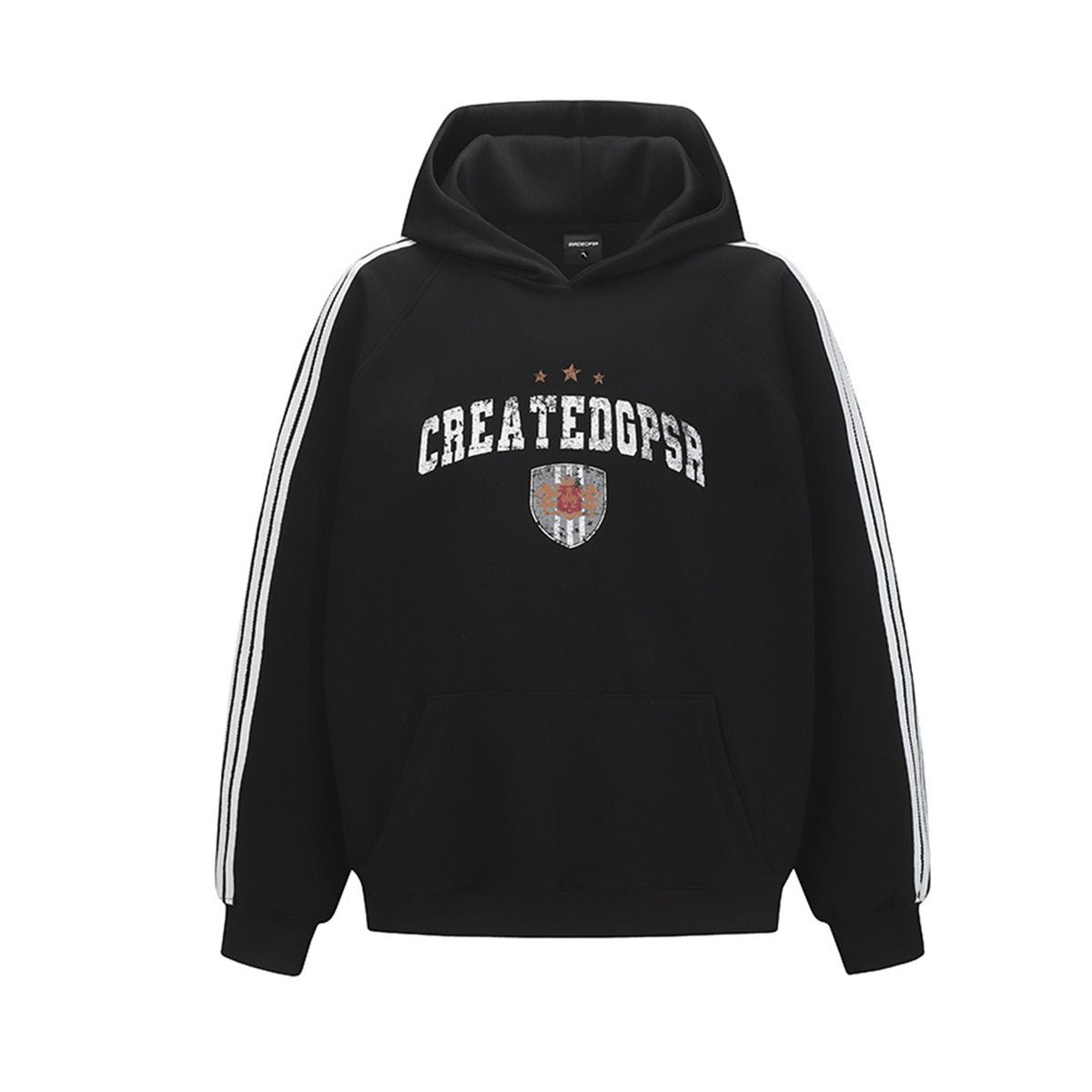 Thick cotton hoodie for men and women | MuddyStock Originals Black MuddyStock