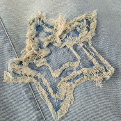 Frayed Star Wide Leg Pants for Women | MuddyStock Originals