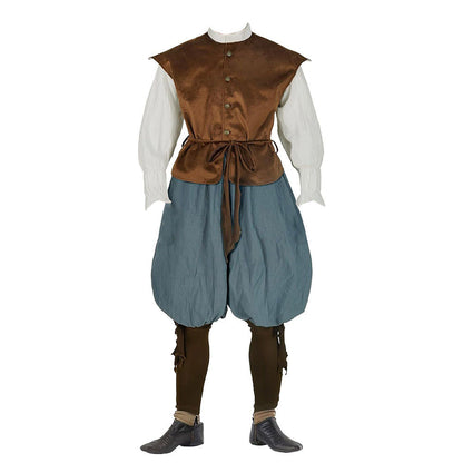 Retro Medieval Renaissance Pirate Viking Halloween Costume