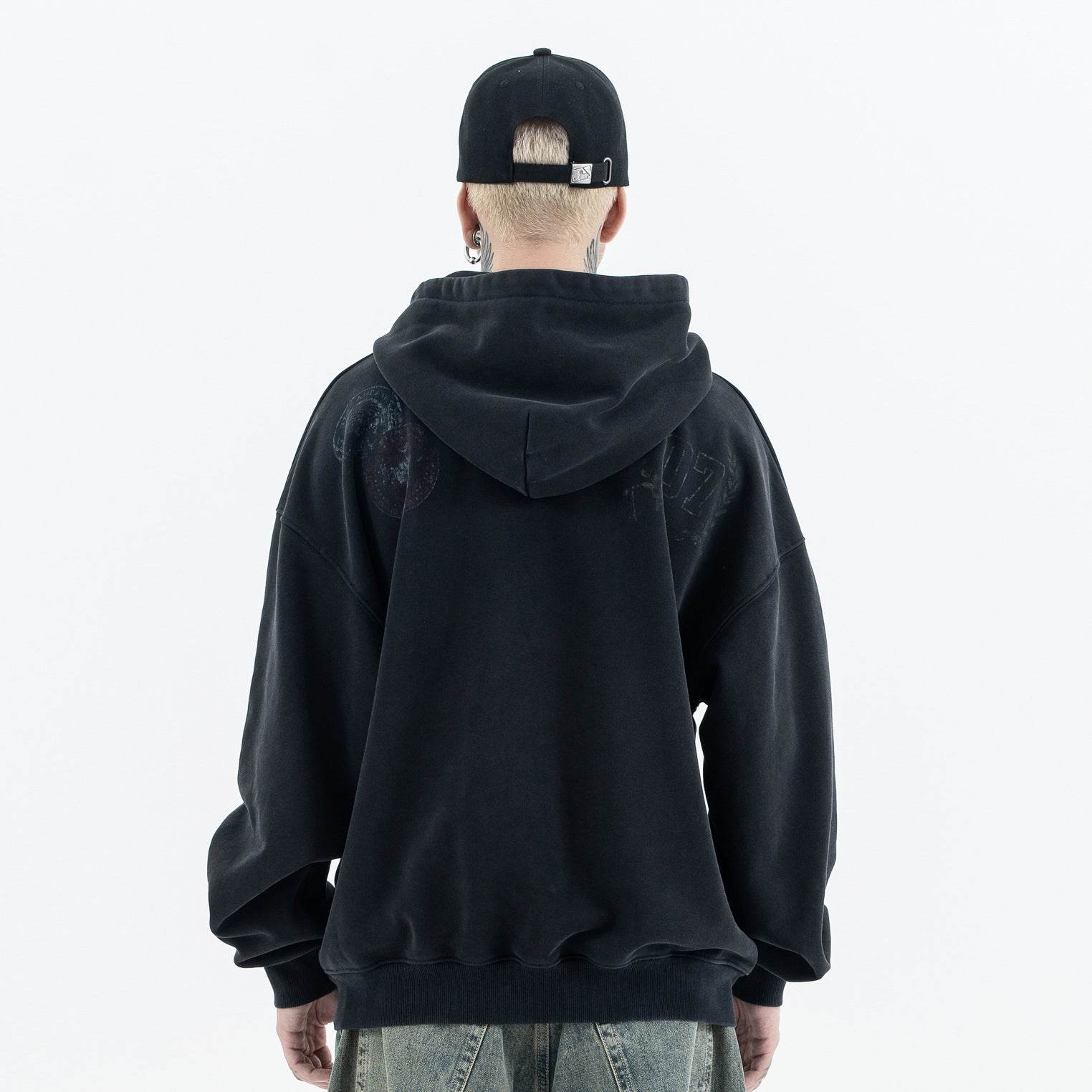 Men's Faded Hooded Sweatshirt Loose Fit | MuddyStock Originals MuddyStock