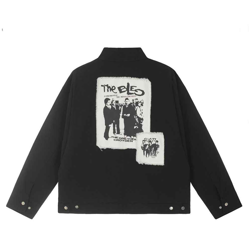 Retro Canvas Jacket For Men And Women MuddyStock