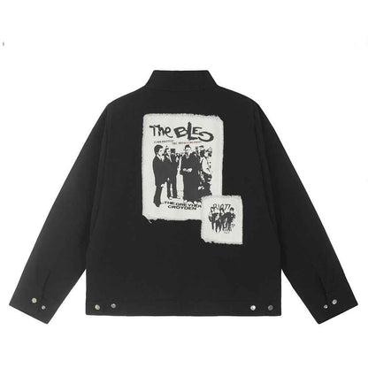 Retro Canvas Jacket For Men And Women MuddyStock