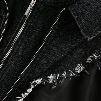 American Retro Washing Heavy Industry Stitching Hoodie For Men