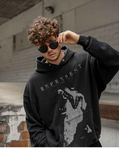 Men's Printed Hoodie MuddyStock