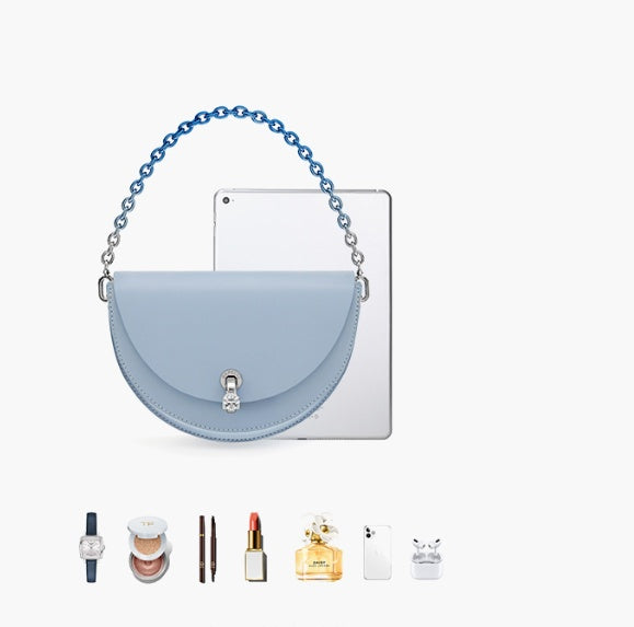 Women's Diamond Lock Small Design Shoulder Messenger Bag