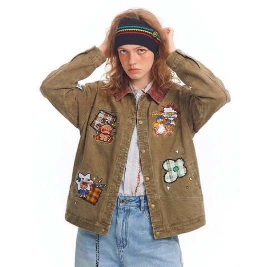Antique Embroidered Jacket For Women MuddyStock null