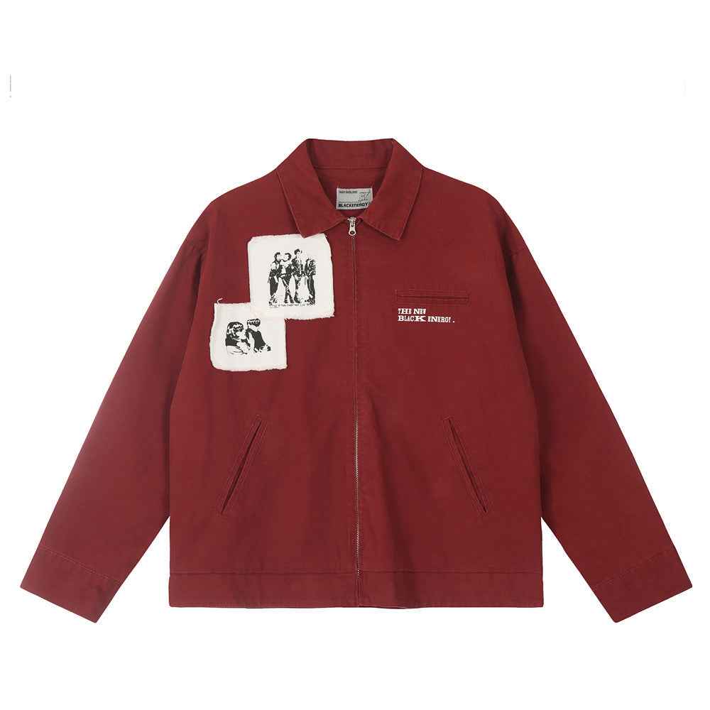 Retro Canvas Jacket For Men And Women MuddyStock