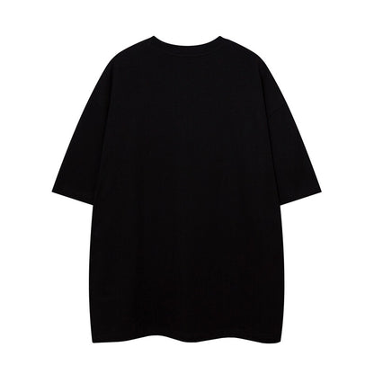 Fashion Cotton Short-sleeved T-shirt For Men And Women