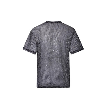See-through Mesh Short-sleeved T-shirt For Men