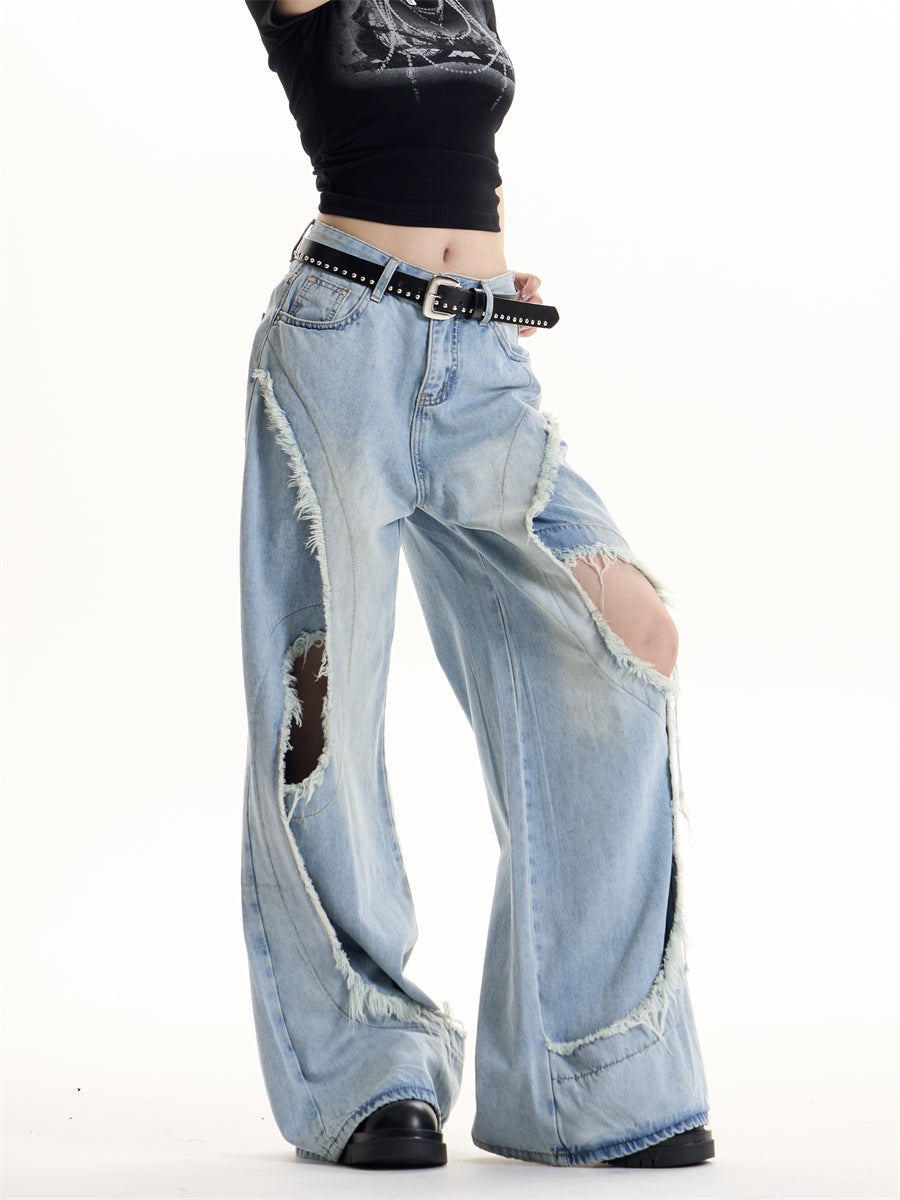 American Retro Design Jeans For Women
