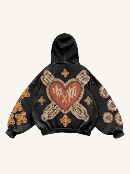 Printed Hoodie For Men And Women