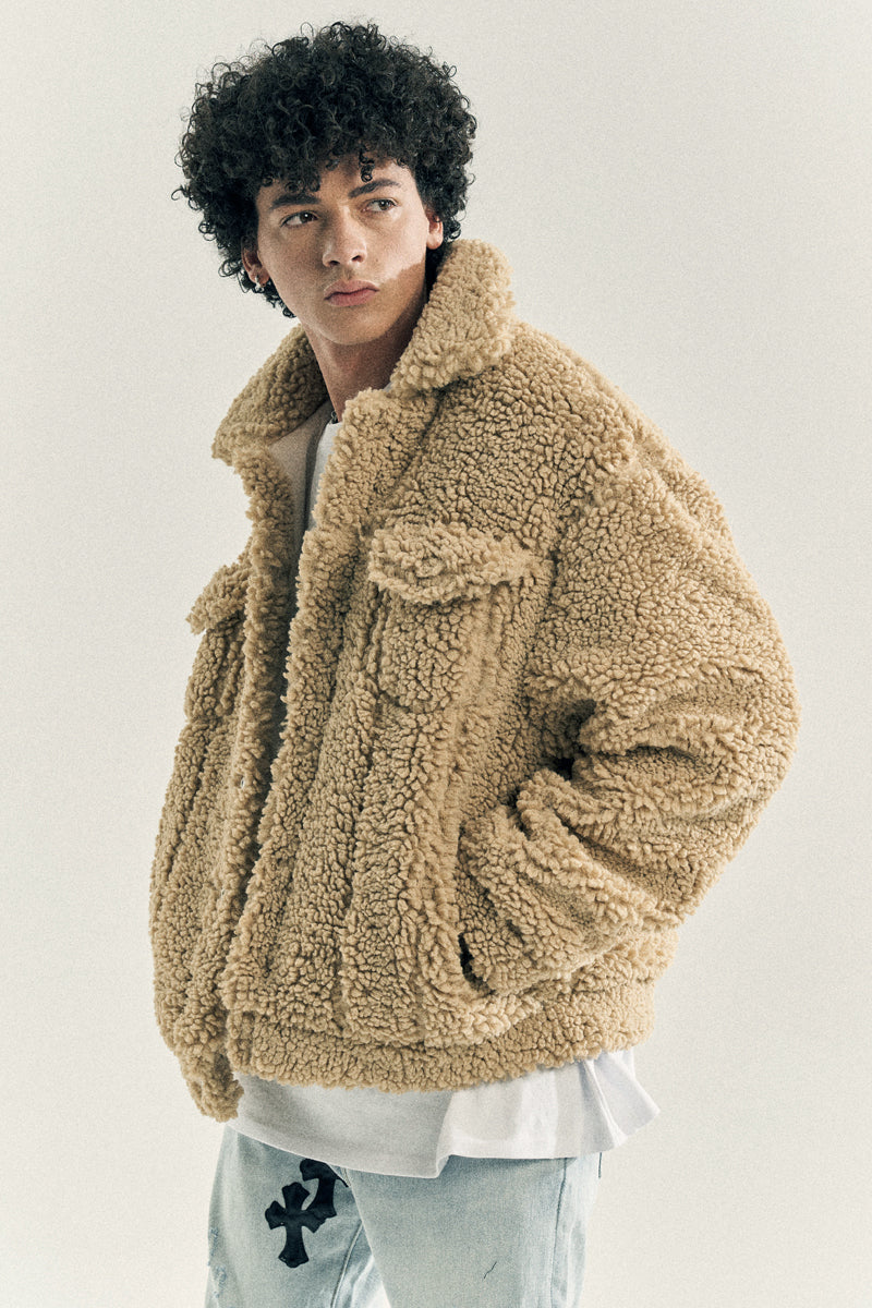 Retro high street men's jacket