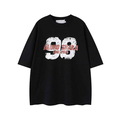 Printed short sleeved men's and women's T-shirt | MuddyStock Originals Black MuddyStock