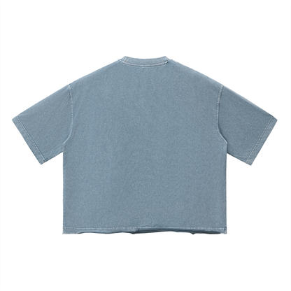Vintage Wash Boxy T-Shirt For Men And Women | MuddyStock Originals