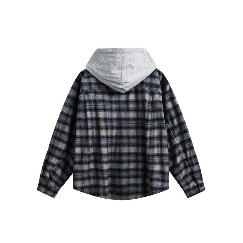 Retro loose plaid hoodie for men and women | MuddyStock Originals MuddyStock