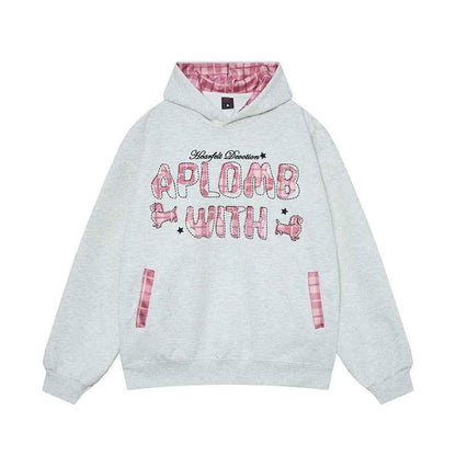 Long Sleeve Streetwear Hoodie For Women | MuddyStock Originals Gray