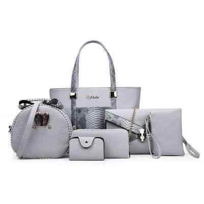 Women's Handbag Set Grey null