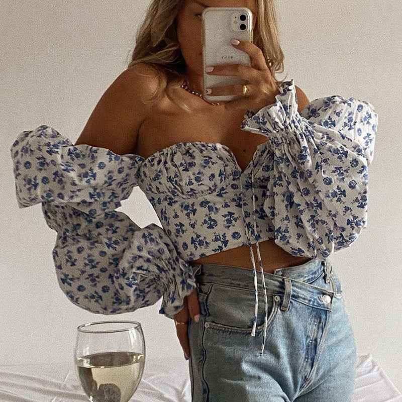 Slim printed T-shirt for women