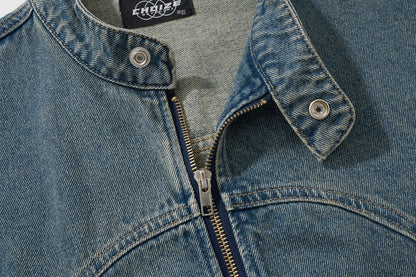Old Washing Water Denim Jacket Coat All Products