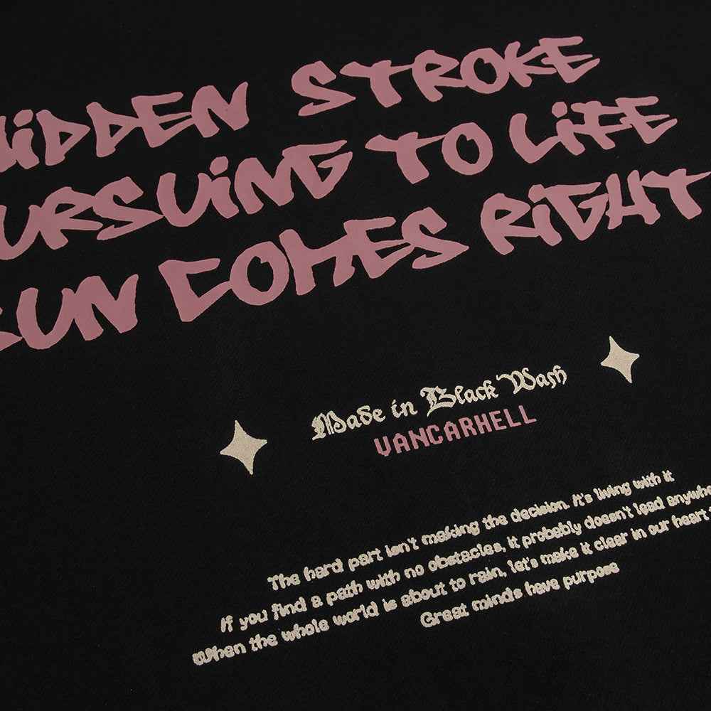 High Street Niche Five-pointed Star Brushed Hoodie For Women MuddyStock