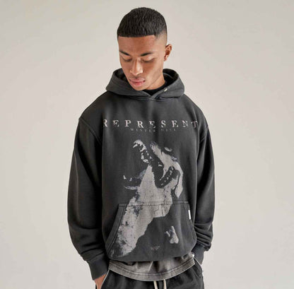 Men's Printed Hoodie MuddyStock