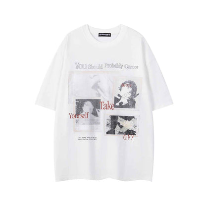 Streetwear Graphic Print Short Sleeve T-Shirt For Men And Women | MuddyStock Originals MuddyStock