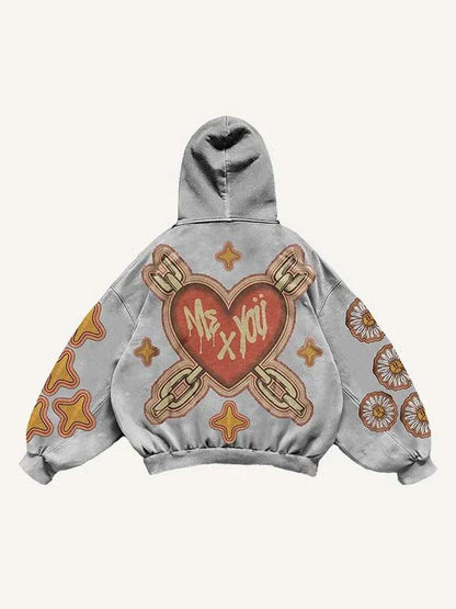 Printed Hoodie For Men And Women