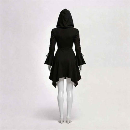 Gothic Women's Short Skirt Cosplay Costume For Halloween