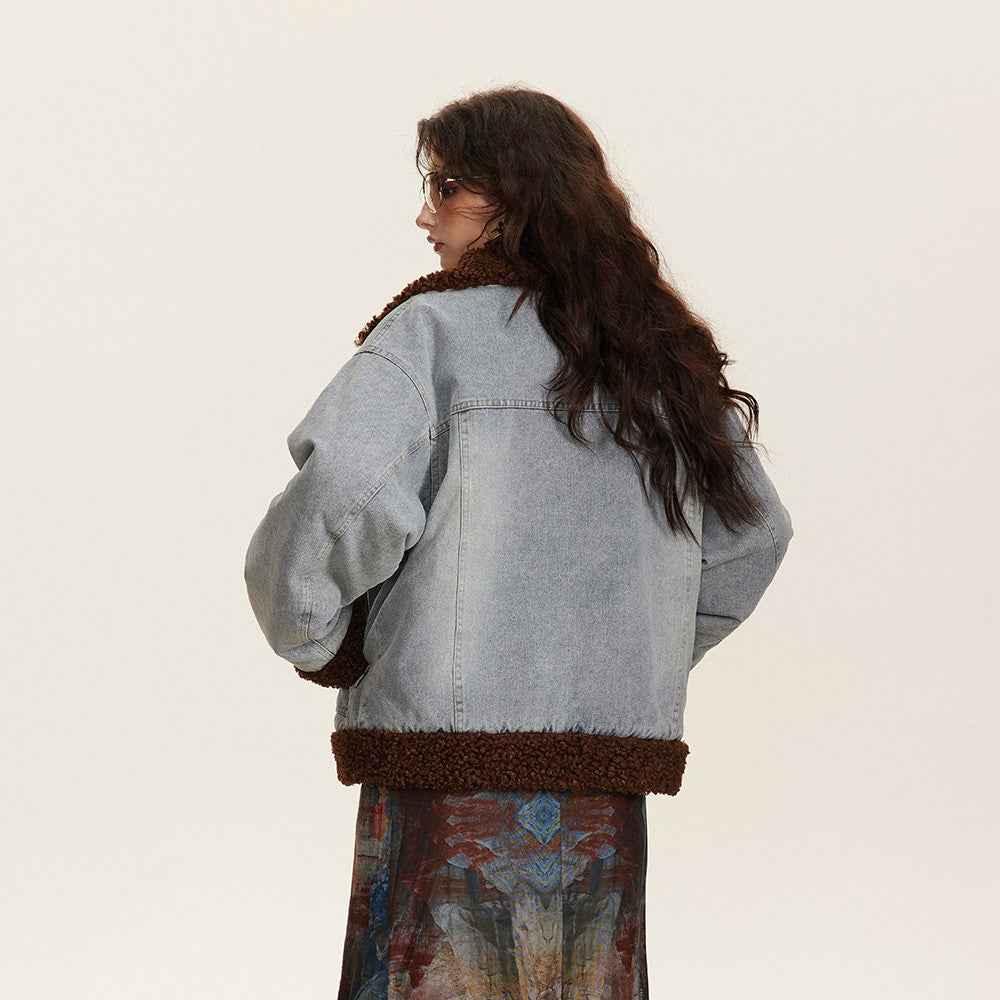 Thick denim jacket For Women | MuddyStock Originals