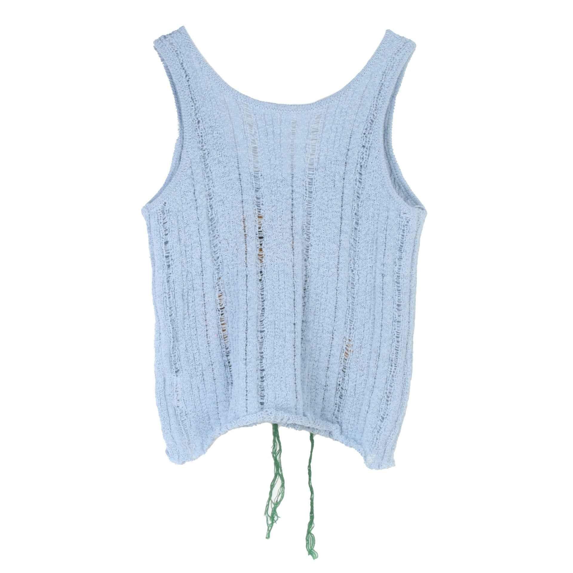 Sleeveless round neck top for women | MuddyStock Originals