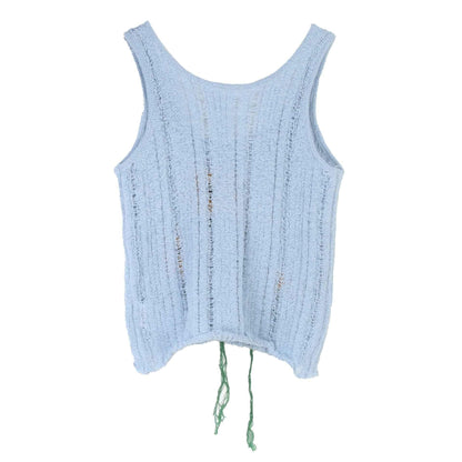 Sleeveless round neck top for women | MuddyStock Originals