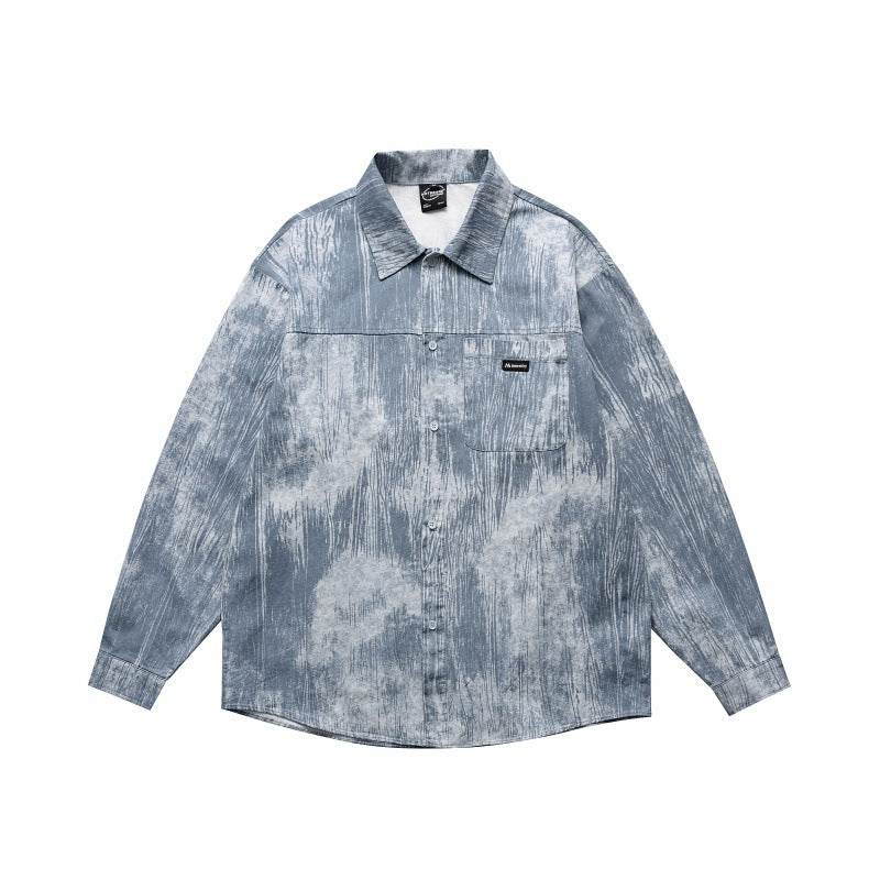 Tie dye long sleeved casual shirt for men and women | MuddyStock Originals MuddyStock