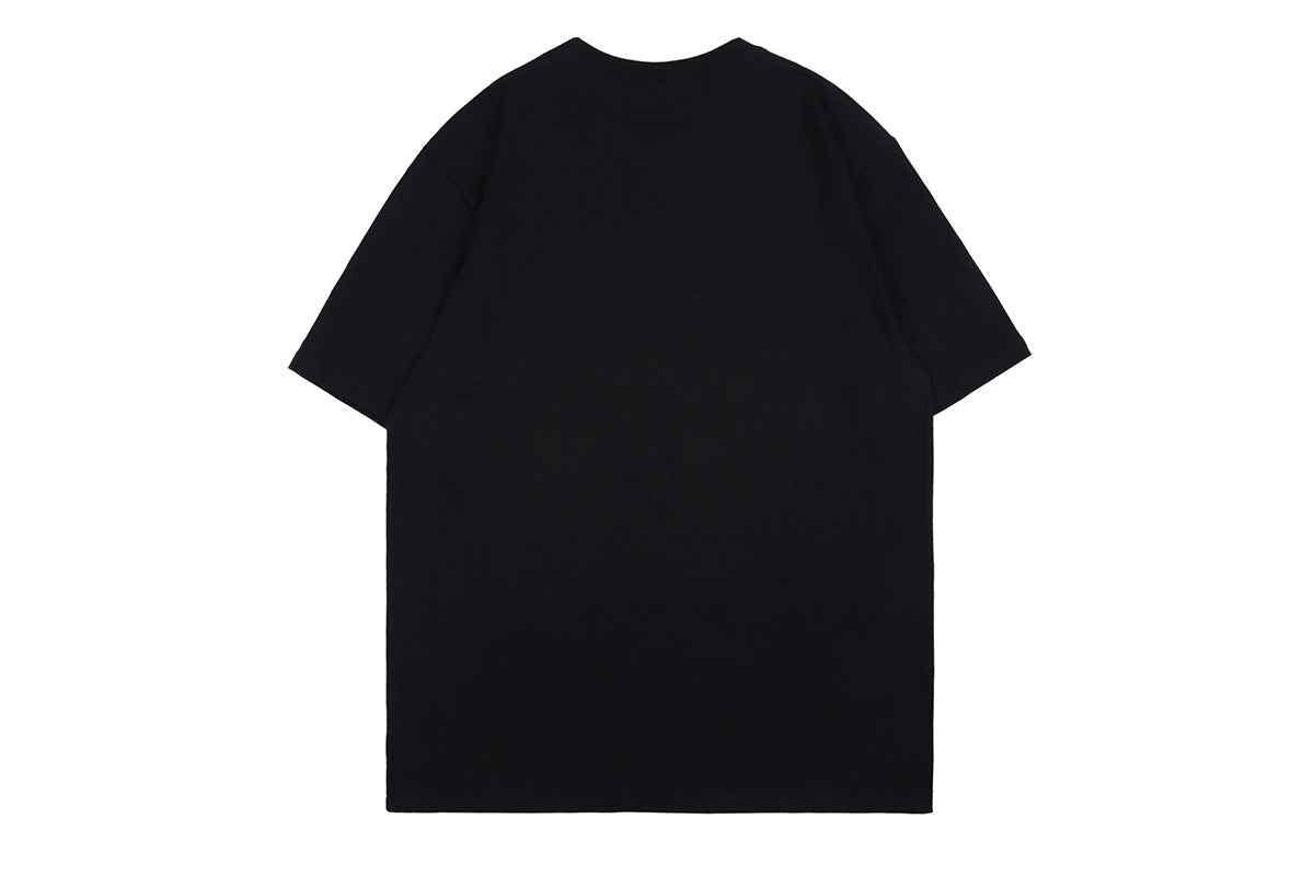 Printed Round Neck Short Sleeve T-shirt For Men null