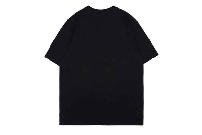 Printed Round Neck Short Sleeve T-shirt For Men null