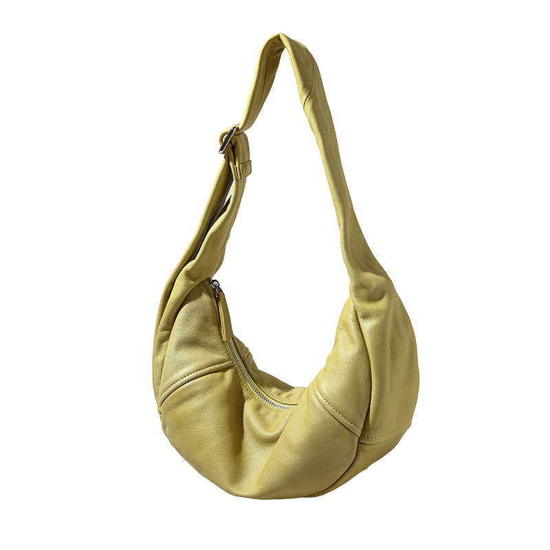 Women's Large Capacity Bag Yellow 34x10x11.5 cm