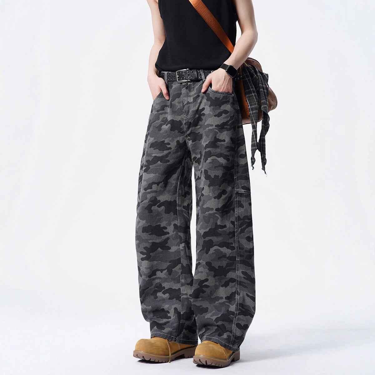 Street Style Camouflage Cargo Pants for Men and Women | MuddyStock Originals MuddyStock