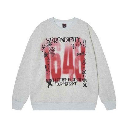 Graffiti Crewneck Sweatshirt for Women | MuddyStock Originals