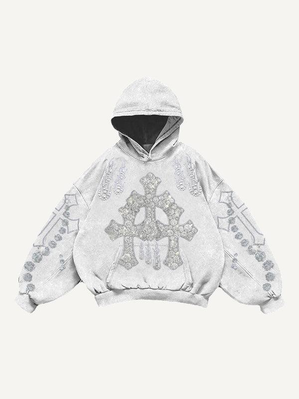 Gothic Hoodie For Women White