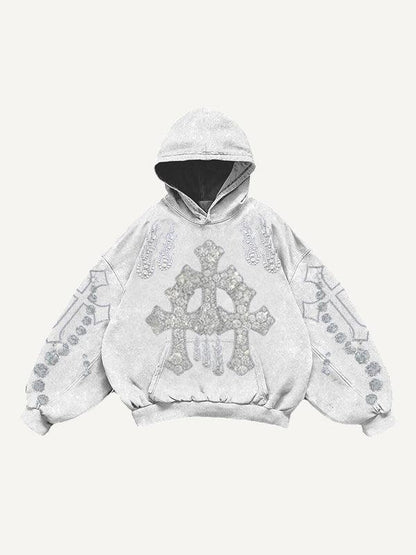 Gothic Hoodie For Women White
