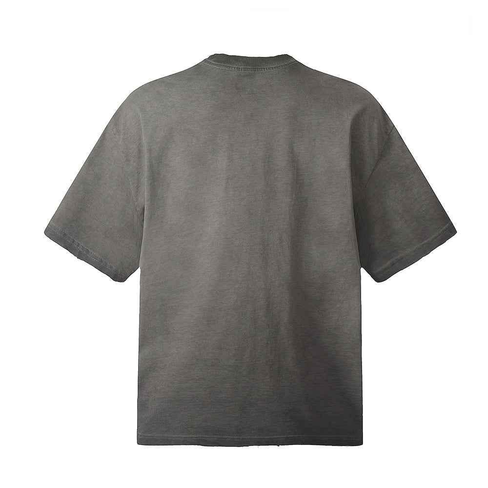 Tie-dyed Ripped Short-sleeved T-shirt For Men All Products