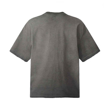 Tie-dyed Ripped Short-sleeved T-shirt For Men All Products